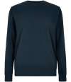 K337 KK337 Kustom Kit Regular Fit Piqué Sweatshirt Navy colour image